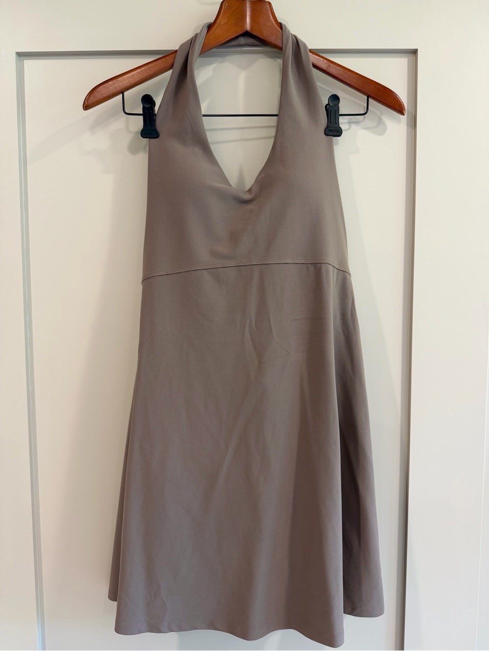 SPANX Taupe Halter Dress
